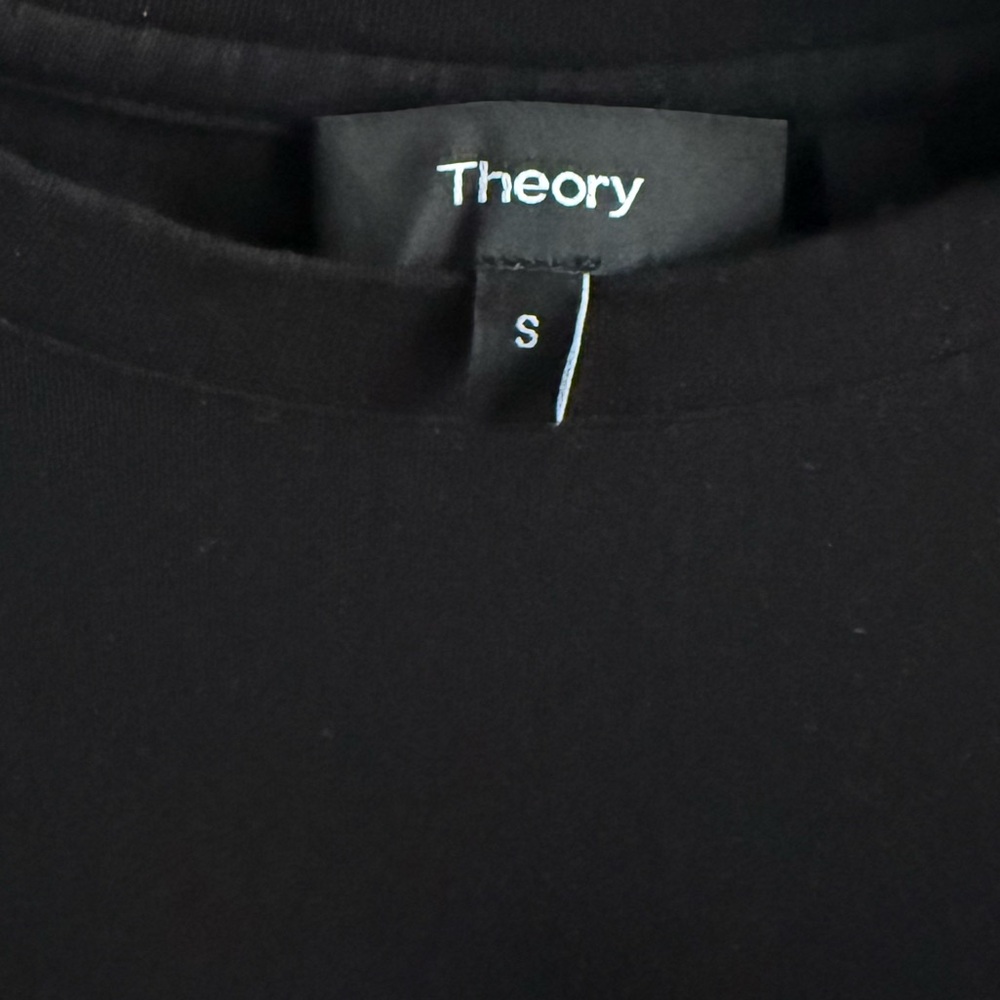 Theory Classic Black Women's T-Shirt - Picture 5 of 5